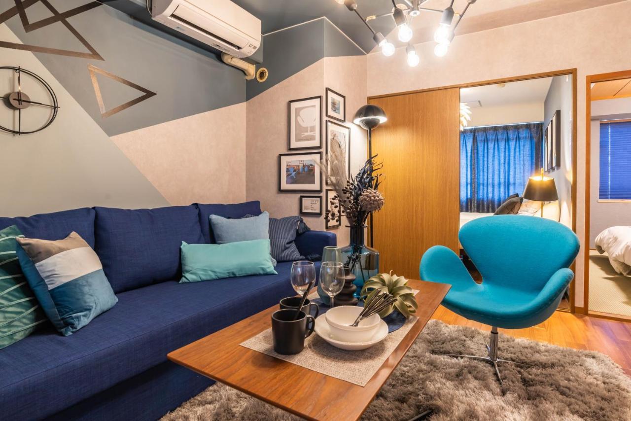 Design House Ao Apartment Osaka Bagian luar foto